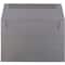 JAM Paper 5.75" x 8.75" Dark Gray Premium Invitation Envelopes
